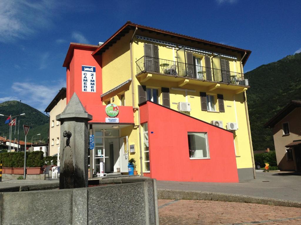 Hotel Ristorante Camoghe Isone Exterior photo